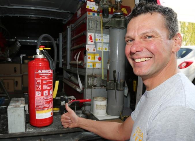 Prüfung und Verkauf von Feuerlöschern Prüfung und Verkauf von Feuerlöschern